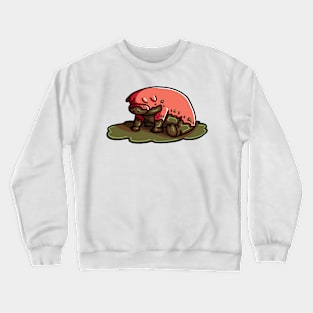 This Little Piggy Got Depressed Crewneck Sweatshirt